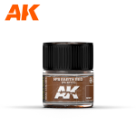 AK INTERACTIVE: Nº8 Earth Red FS 30117 10ml colore acrilico lacquer REAL COLOR