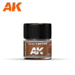AK INTERACTIVE: S.C.C. 2 Brown  10ml colore acrilico lacquer REAL COLOR