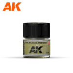AK INTERACTIVE: BSC Nº28 Silver Grey 10ml colore acrilico lacquer REAL COLOR