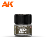 AK INTERACTIVE: British Dark Olive Green PFI  10ml colore acrilico lacquer REAL COLOR