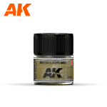 AK INTERACTIVE: British Light Mud 10ml colore acrilico lacquer REAL COLOR