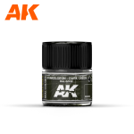 AK INTERACTIVE: Dunkelgrün-Dark Green RAL 6009 10ml colore acrilico lacquer REAL COLOR