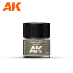 AK INTERACTIVE: Grau-Grey RAL 7003 (RLM 02) 10ml colore acrilico lacquer REAL COLOR