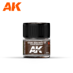 AK INTERACTIVE: Dark Brown 6K  10ml colore acrilico lacquer REAL COLOR