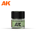 AK INTERACTIVE: APC Interior Green FS24533  10ml colore acrilico lacquer REAL COLOR
