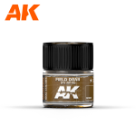 AK INTERACTIVE: Field Drab FS 30118 10ml colore acrilico lacquer REAL COLOR