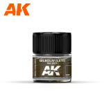 AK INTERACTIVE: Gelboliv (Late) RAL 6014 10ml colore acrilico lacquer REAL COLOR