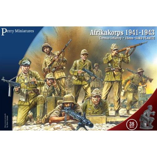 Tempus Fugit Shop  PERGWW1 - Perry Miniatures Afrikakorps German Infantry  1941-1943 - Perry Miniatures