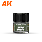 AK INTERACTIVE: Spanish Green 10ml colore acrilico lacquer REAL COLOR