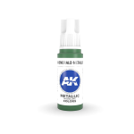 AK INTERACTIVE: colore acrilico 3rd Generation Emerald Metallic Green 17ml