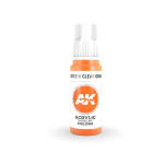 AK INTERACTIVE: colore acrilico 3rd Generation Clear Orange 17ml