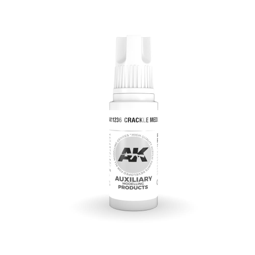 AK INTERACTIVE: colore acrilico 3rd Generation Crackle Medium 17ml