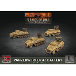 Flames of War Panzerwerfer 42 Battery (x4)