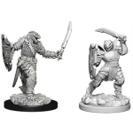 D&D Miniature - Dragonborn Paladin Female