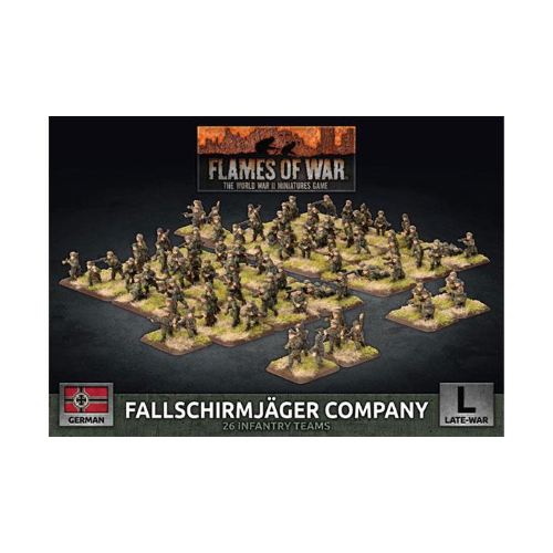 Flames of War Fallschirmjager Company