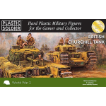 Plastic Soldier British Churchill Tank (5 carri)