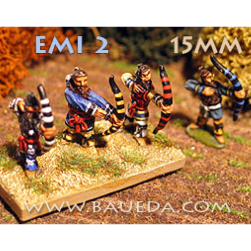 Baueda Emishi Heavy Archers (8 figures)