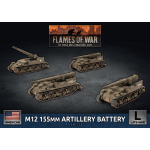 Flames of War M12 155mm Artillery Battery