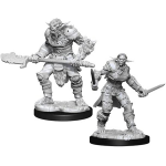 D&D Miniature - Bugbear Barbarian & Bugbear Rogue