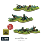 Bolt Action Italian Army Weapons Teams