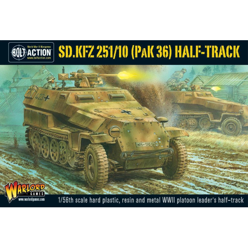 Bolt Action SdKfz 251/10 (Pak 36) Half-Track