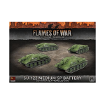 Flames of War SU-122 Medium SP Battery 