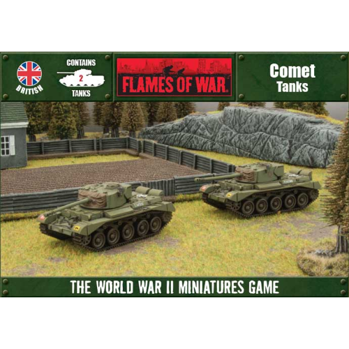 Flames of War Comet Tanks (Plastic x2)