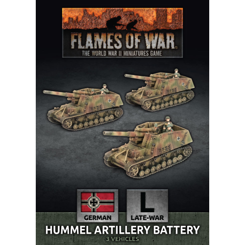 Flames of War Hummel Artillery Battery 