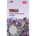 Mortem et Gloriam Gothic Unarmoured Cavalry (16 figures)