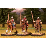 Mortem et Gloriam Hundred Years War Mounted Sergeants Unit (18 Figures)