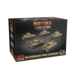 Flames of War M4 Sherman Tank Company (Plastic x5)