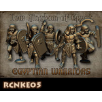 Baueda New-Kingdom Egyptian warriors