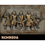 Baueda New-Kingdom Egyptian bowmen