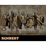 Baueda New-Kingdom Egyptian - Nubian spearmen