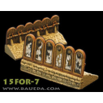 Baueda 15mm Egyptian Camp shield fence module