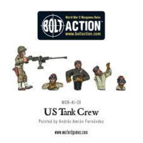 Bolt Action US Tank Crew