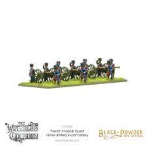 Black Powder Epic Battles:Waterloo French Imperial Guard Horse Artillery 6-pdr Battery