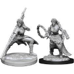 D&D Miniature - Human Monk Female 3