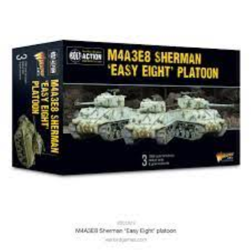 Bolt Action M4A3E8 Sherman "Easy Eight" Platoon (Plastic)
