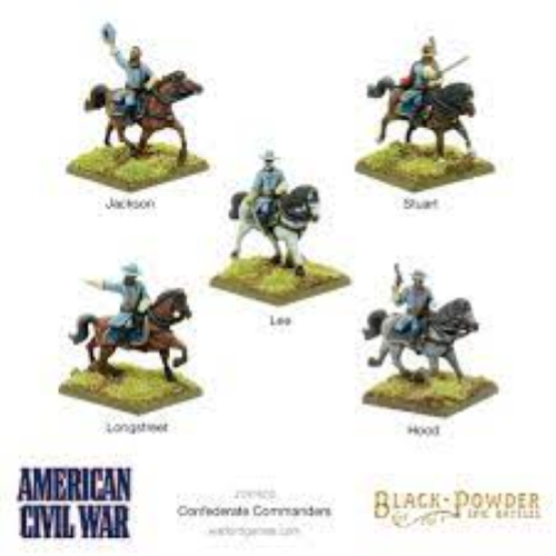 Black Powder Epic Battles: American Civil War Confederate Commanders