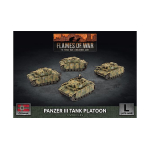 Flames of War Panzer III Tank Platoon (Late War) (4 Veicles)