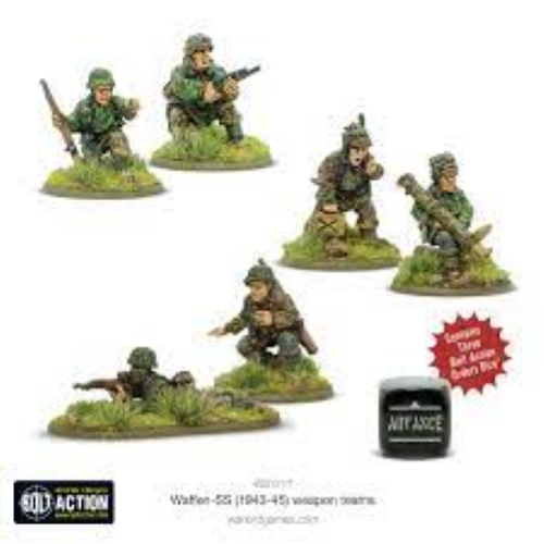 Bolt Action German Waffen SS Weapons Teams