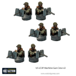 Bolt Action US LCVP Machine Gun Crew (3)