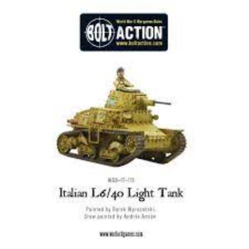 Bolt Action L6/40 Light Tank