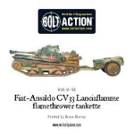 Bolt Action Fiat-Ansaldo CV33 Lanciafiamme Flamethrower Tankette