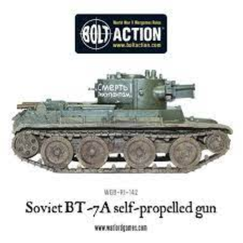 Bolt Action Soviet BT-7A Self Propelled Gun