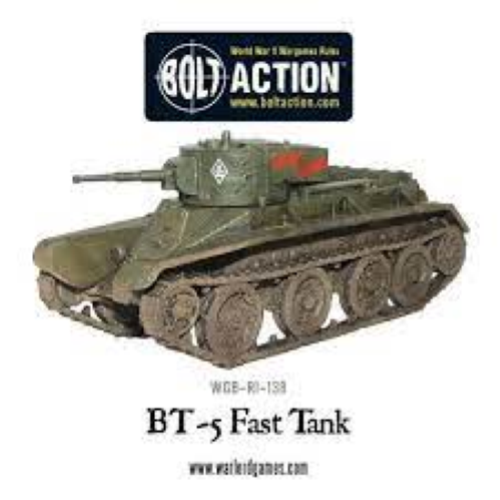 Bolt Action Soviet BT-5 Fast Tank