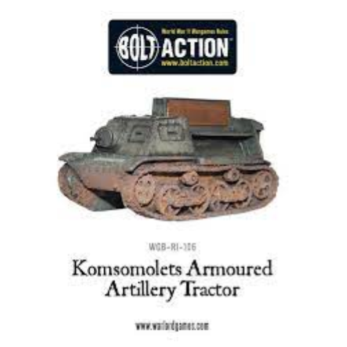 Bolt Action Soviet Komsomolets Armoured Artillery Tractor