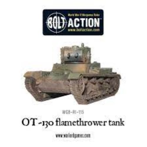 Bolt Action Soviet OT-130 Flamethrower Tank