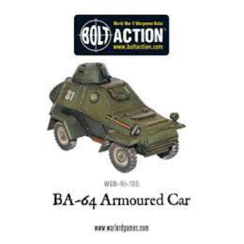 Bolt Action Soviet BA-64 Armoured Car